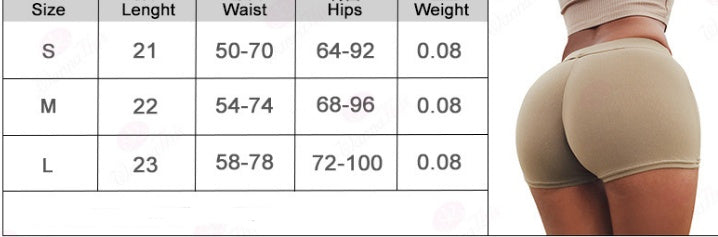 High Waist Butt Yoga Shorts