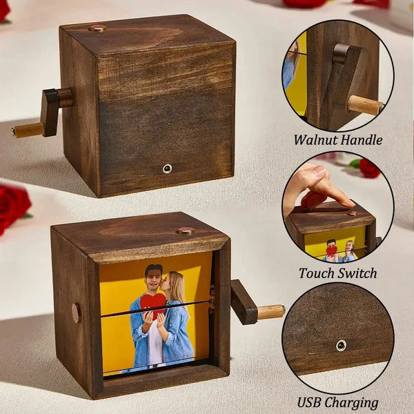 Hand-Cranked Memory Flipbook