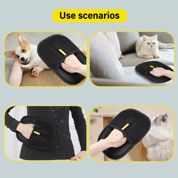 Pet Grooming Magic Gloves