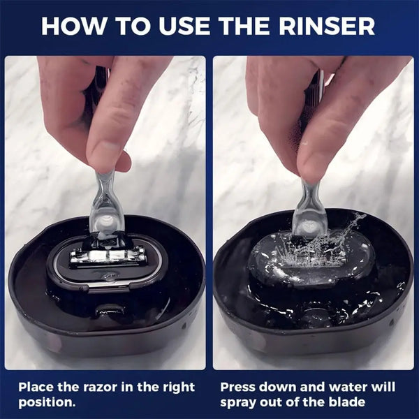 Water-Saving Razor Rinser Stand
