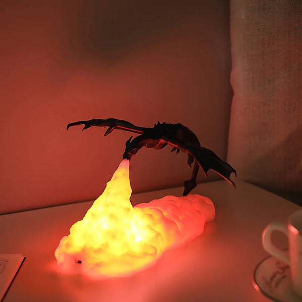 Magic Fire Dragon Lamp